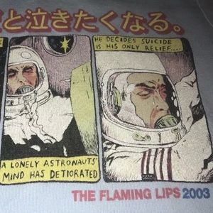 🤘🏼RARE 2003 Robotic Flaming Lips Concert Tee💋